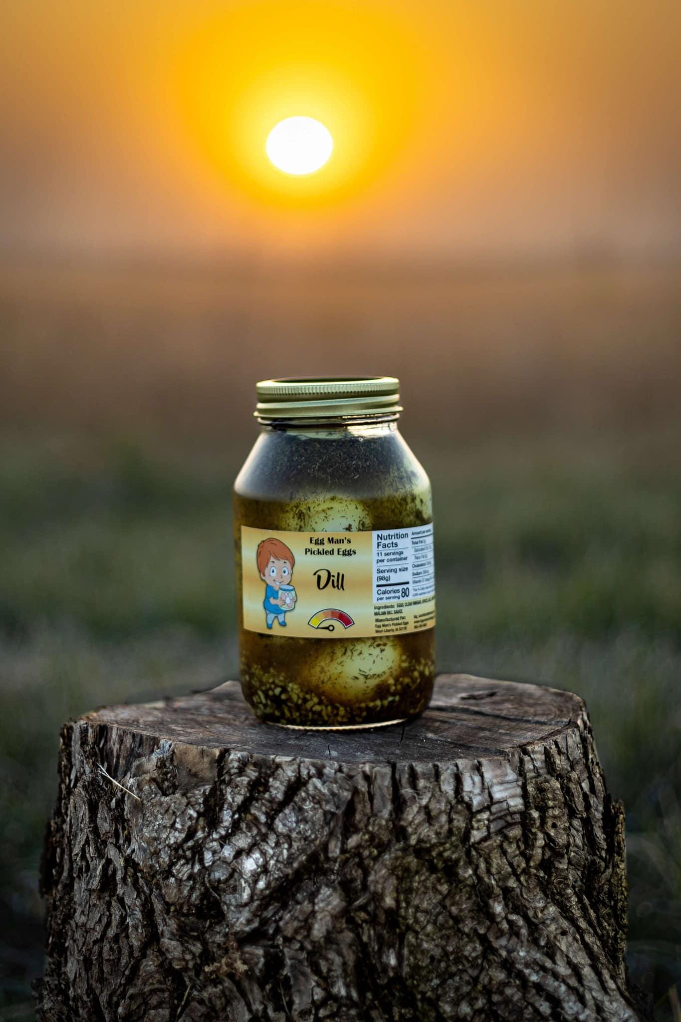 Dill Egg Man's Pickled Eggs - Not Hot