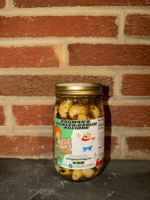 Egg Man's Aglione Italian Pickled Garlic