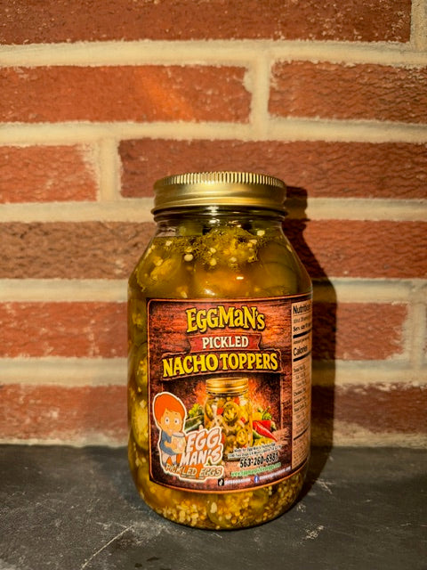 Egg Man’s Pickled Nacho Toppers
