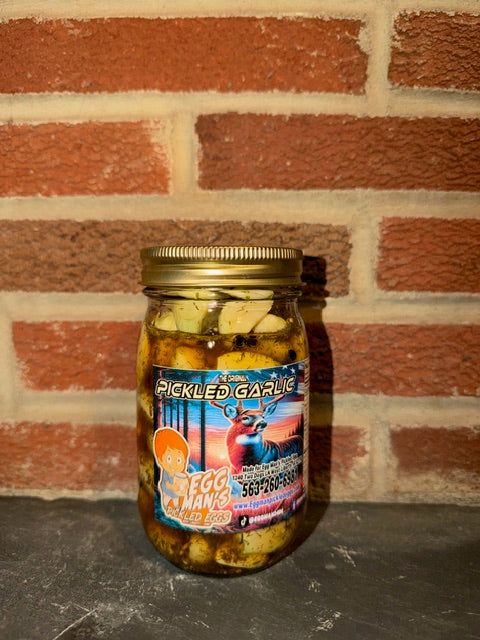 Egg Man's Pickled Garlic - Not Hot - The Original