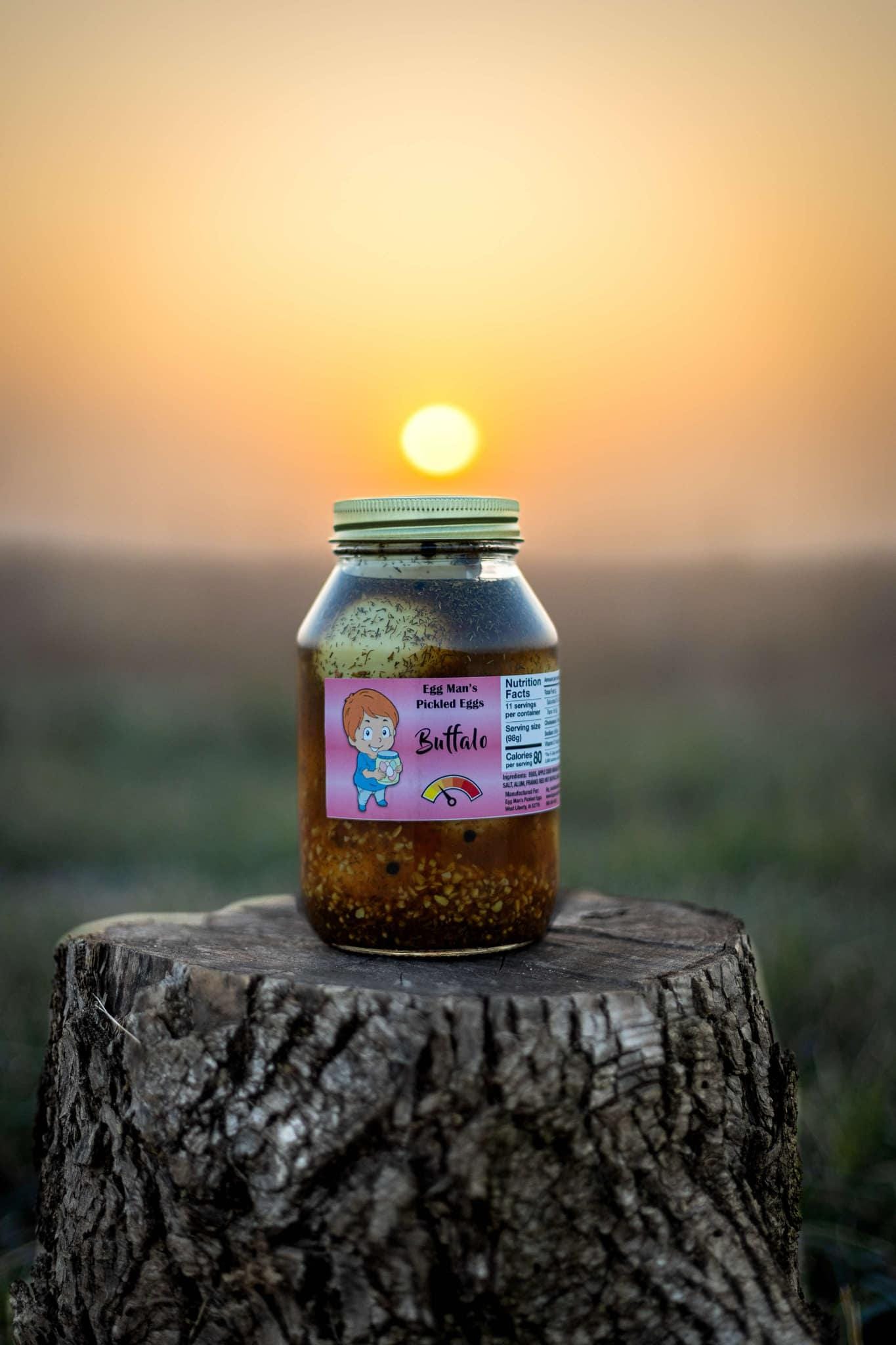 Buffalo Egg Man's Pickled Eggs - Not Hot